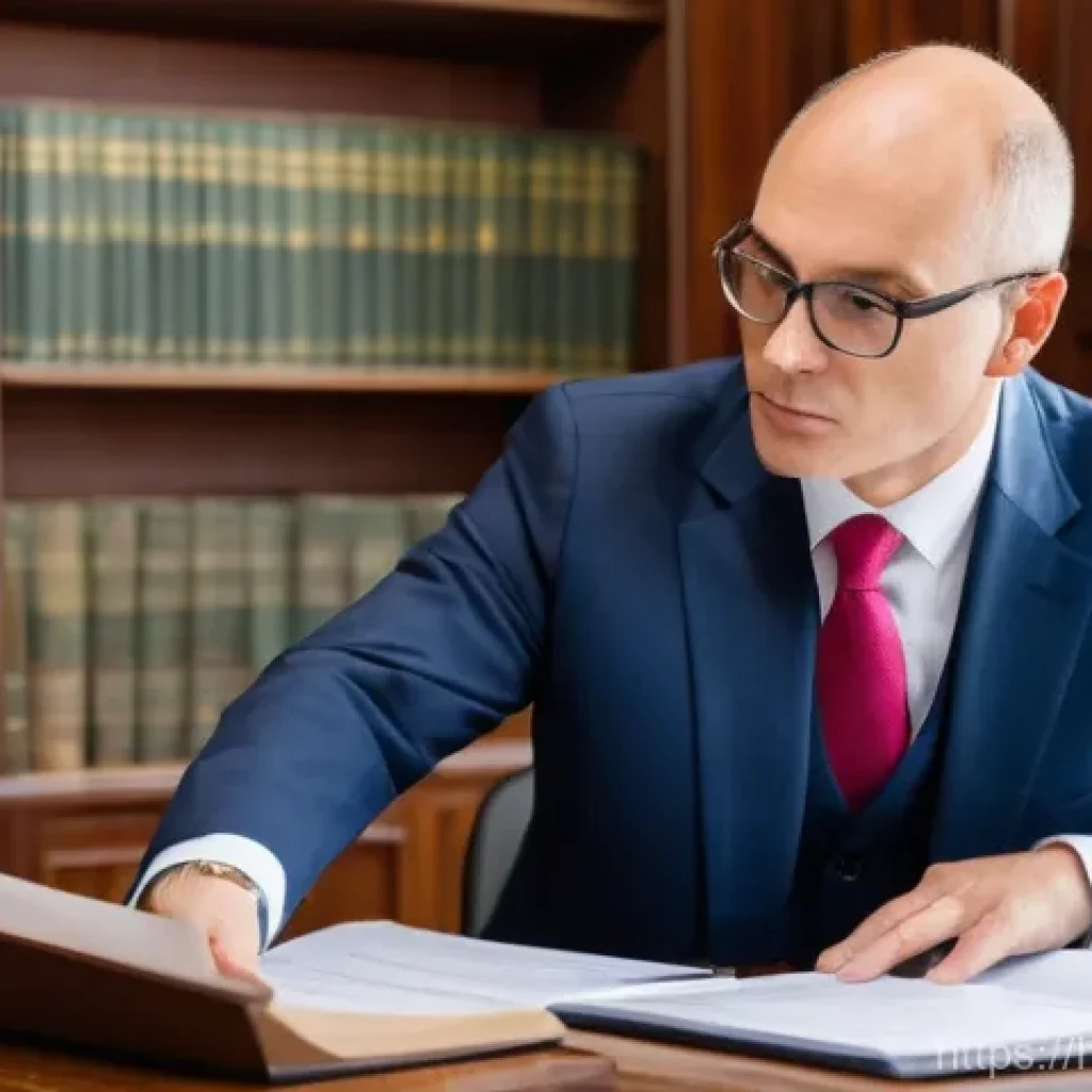 경매사 실무에서의 법적 쟁점 - **Prompt: Thorough Legal Due Diligence Before Auction**
    "A professional, experienced male auctio...